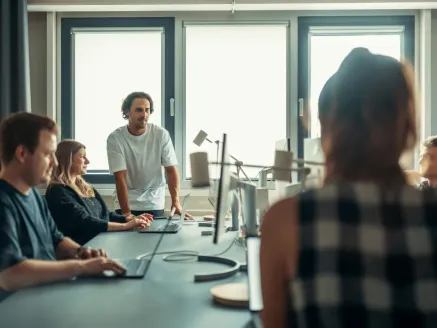 FAQ flow memphis illustration