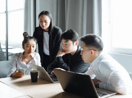 Product paths memphis illustration